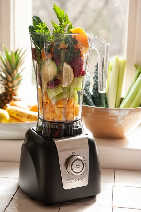 Wartmann Mixer Grüne Smoothie Zutaten